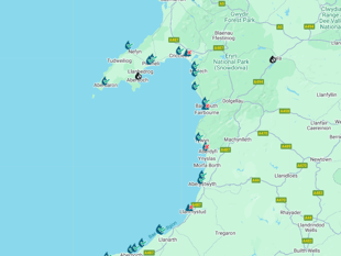 Sewage alerts issued along Cardigan Bay