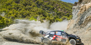 Elfyn Evans suffers difficult time at Acropolis Rally