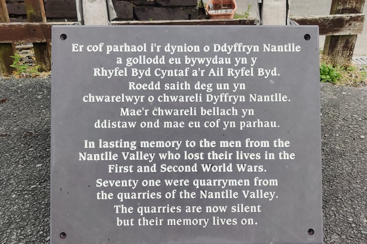The plaque is due to be officially unveiled in November