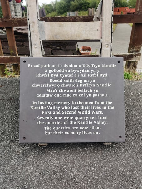 The plaque is due to be officially unveiled in November