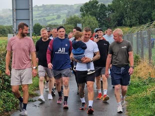 Aber man runs for 24 hours straight for hospital that saved his mum