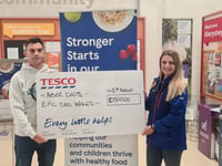 Aber Dads delighted to get Tesco Aberystwyth grant