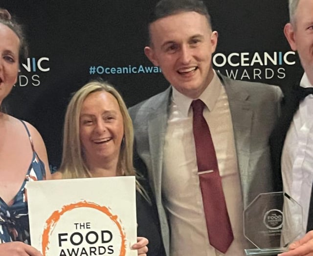 Bwyty Maes y Parc wins first place at Food Awards Wales 2024