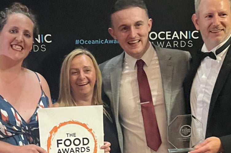 Bwyty Maes y Parc first place winners at Food Awards Wales 2024 for Cookery School of the Year