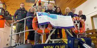 Channel swim raises vital funds for New Quay lifeboat