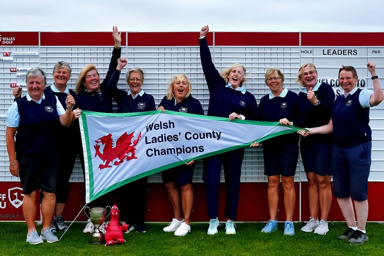 Caernarvonshire & Anglesey won the Welsh Women’s Inter-County Final