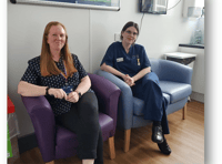 New seating for Bronglais children's ward