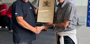 Retired Pwllheli RNLI crew member recognised for long service 