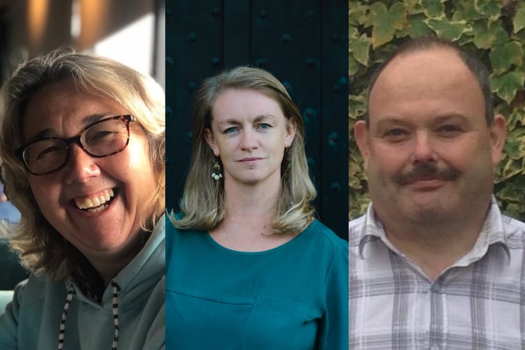 Your Machynlleth Town Council candidates - Gwenan Phillips, Zoe Matthews and Dai Jones