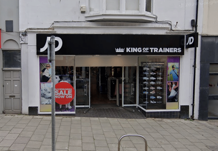 JD Sports on Great Darkgate Street, Aberystwyth