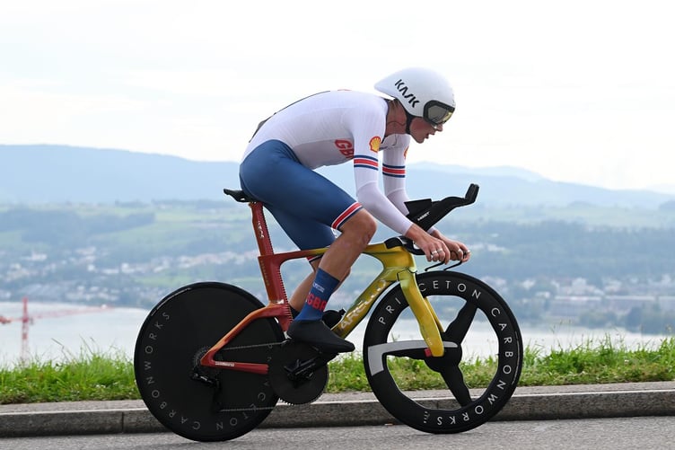 Josh Tarling finished fourth in Zurich