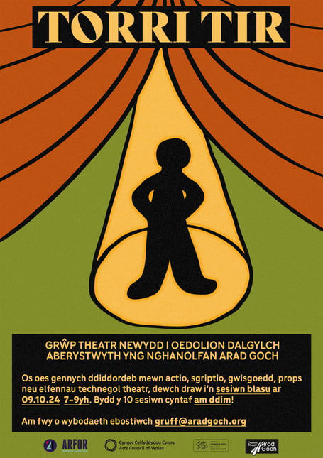 Torri Tir is Arad Goch's new drama group for adults