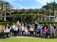 Gwynedd dementia group take part in fire service walk