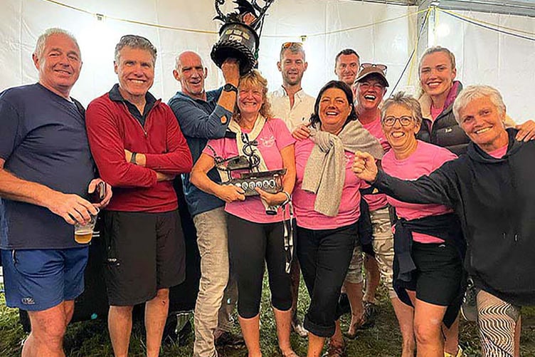 Aberdyfi Rowing Club's Great River Race crews