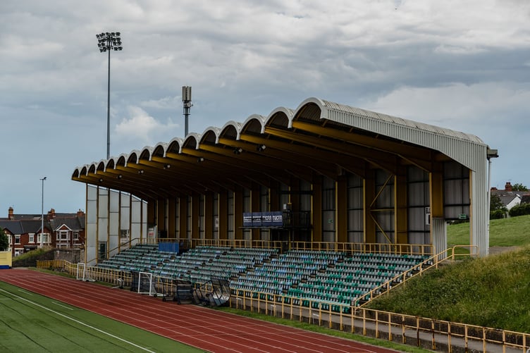BARRY, WALES - JUNE 17 2020, Barry Town United F.C, Jenner Park Stadium Images. (Pics by John Smith/Same Old Smith Photography/FAW)