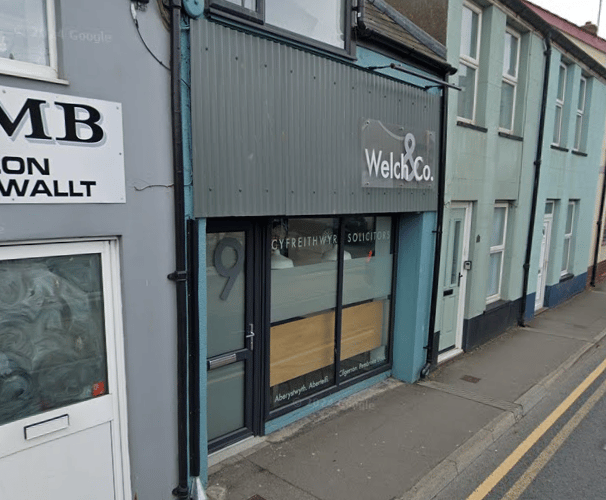 Welch & Co Solicitors on Mill Street, Aberystwyth
