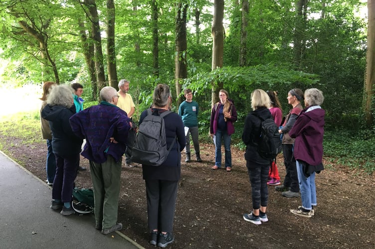 14 volunteers trained this summer to become nature health walk leaders