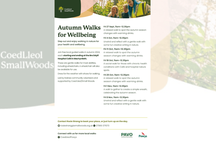 The programme is run by volunteers wanting to encourage access to nature for all