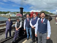 Ffestiniog railway steward, 18, makes TV debut on S4C show