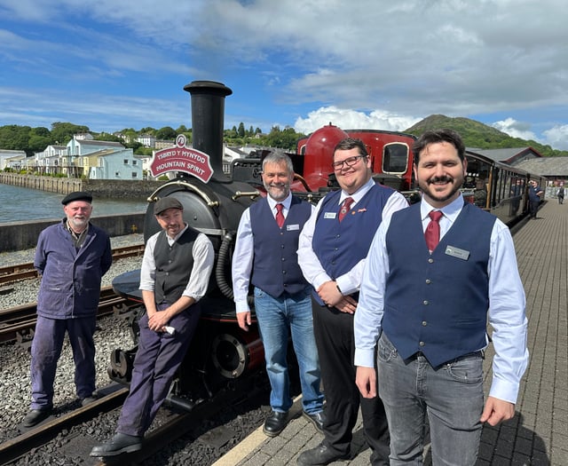 Ffestiniog railway steward, 18, makes TV debut on S4C show