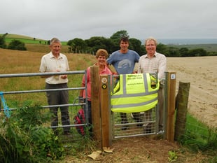 Praise for volunteers who have maintained Ceredigion's paths