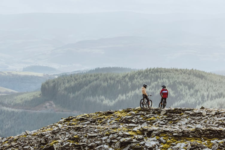 The stunning views at Dyfi Bike Park (Photo: Dan Griffiths | Moonhead Media)