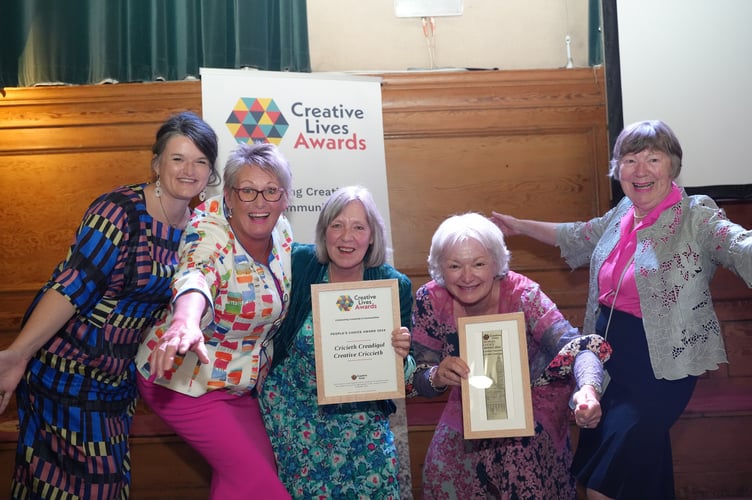 Cllr. Ffion Gwyn, Ms Pam Mayo, Ms Loraine Barrett, Dr Catrin Jones, and Ms Margaret Rees