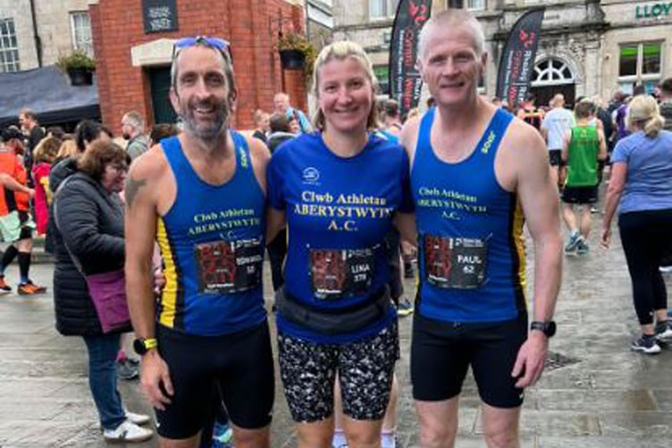 Edd, Lina and Paul in Bangor