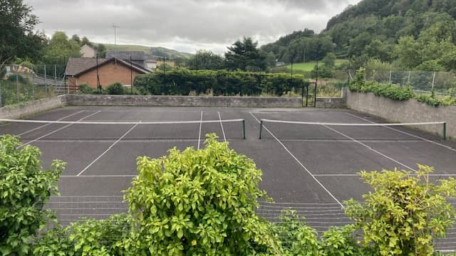 Llandre Tennis Courts to undergo facelift after securing funding