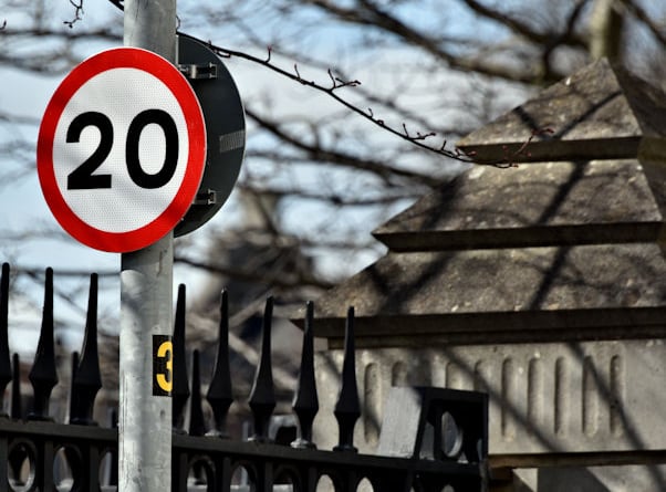 20mph speed limits and road safety