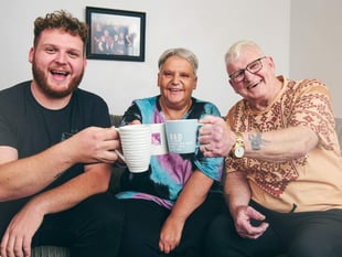 Aberystwyth family to star in new series of Gogglebocs Cymru