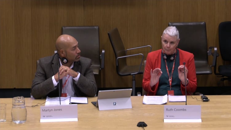 Martyn Jones and Ruth Coombs