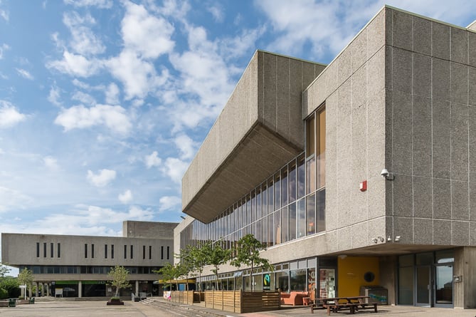 Hugh Owen Library and Aberystwyth Arts Centre