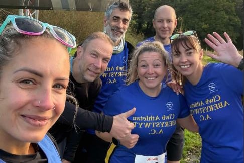Aber's runners at Narberth