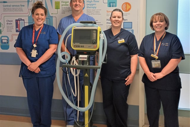 Donations fund new technology for Withybush critical care patients