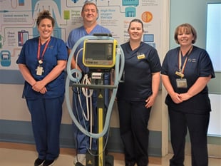 Donations fund new technology for Withybush critical care patients