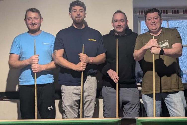 Torrent Hustlers are the early leaders in the Dolgellau & District Pool League