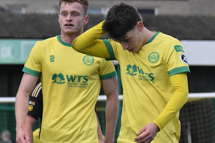 Caernarfon were far from heir best against Newtown on Saturday