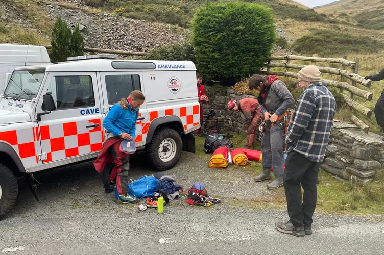 Cave rescue