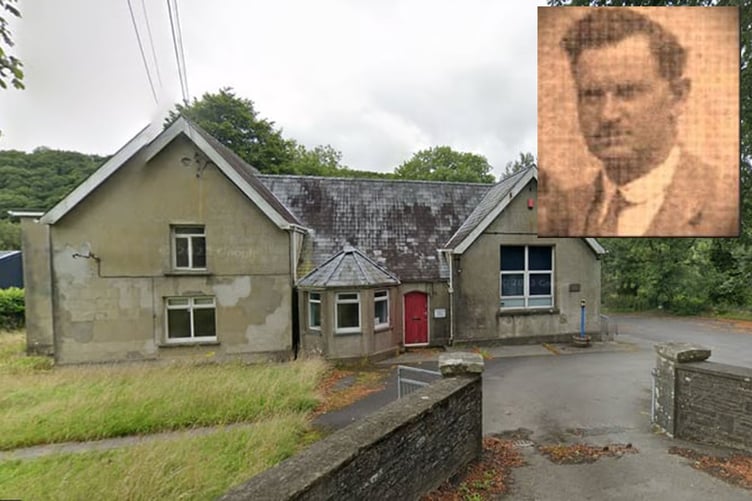 Cynhelir dathliad o waith John Ffos Davies yn Ysgol Cribyn