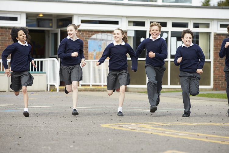 Physical activity among secondary school pupils has risen, a report finds