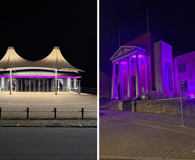 Aberystwyth landmarks will turn purple to mark World Polio Day