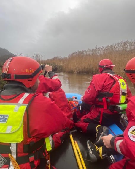 Aberdyfi Search and Rescue Team stock image