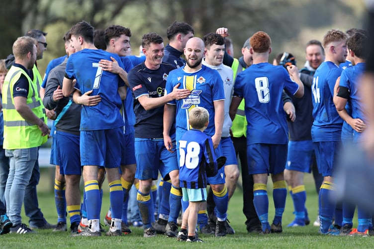 LLANUWCHLLYN, GWYNEDD, WALES - 19th OCTOBER 2024 - CPD Llanuwchllyn vs Newtown AFC in Round 2 of the FAW Welsh Cup at the Village Hall, Llanuwchllyn (Pic by Sam Eaden/FAW)