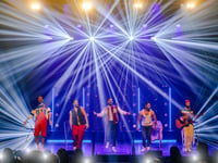 Aberystwyth boy and show was big hit with audience
