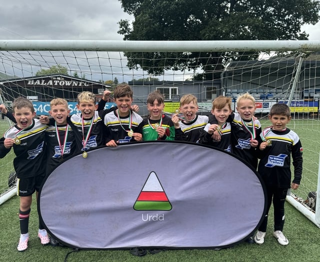 Triumph for Ysgol Godre'r Berwyn Urdd football team