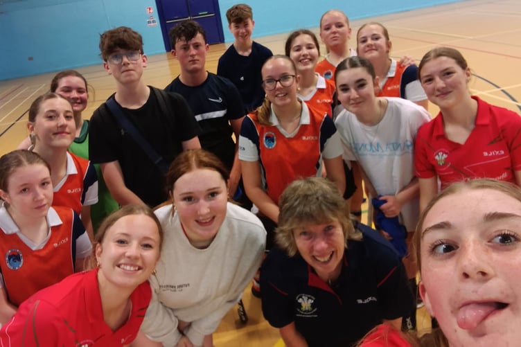 Indoor training at Bwy’n Iach Leisure Centre