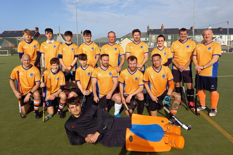 Dysynni Men's team lost a very close game against Aberystwyth