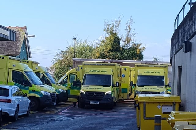 Ambulance handover times fall to lowest level in four years