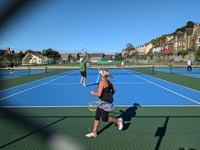 Refurbished Aberstwyth Tennis Club pushing for new members